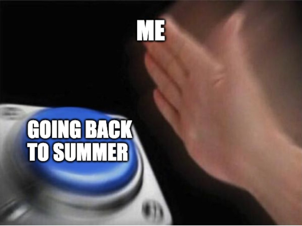 Only 9 months left 🥲