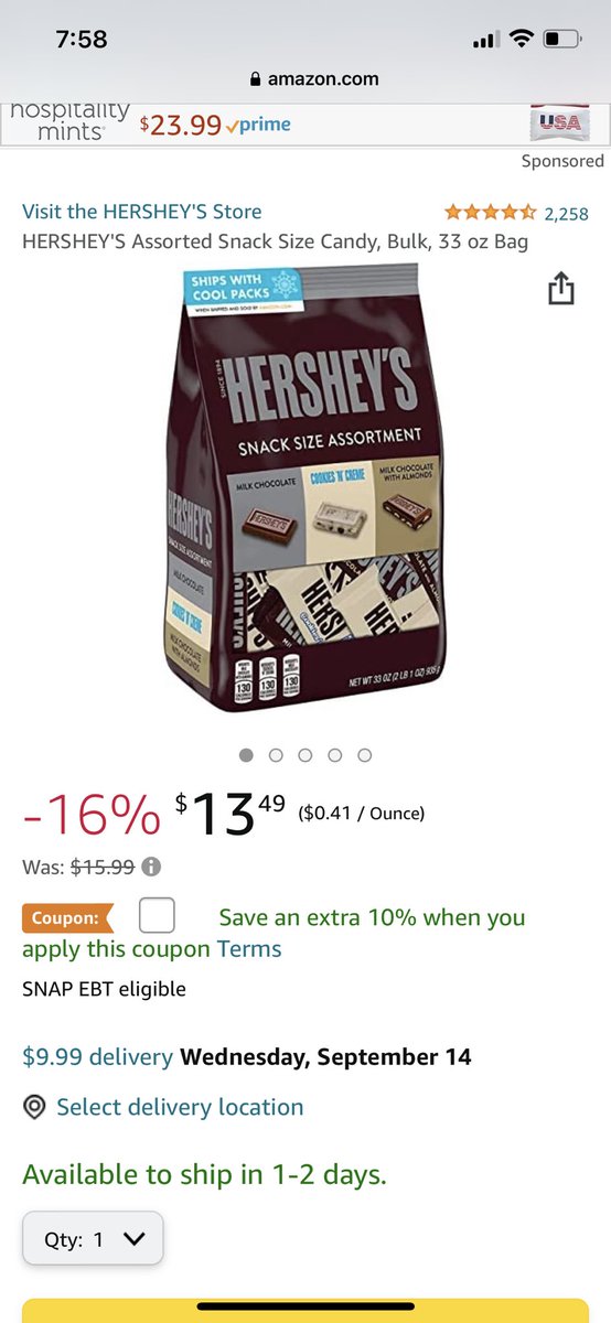 cardboarddreaml's tweet photo. #snackie #snacks #hungry #clearthelist #Cashappblessing #teachertwitter who needs snacks on their wishlist? ๐๐๐๐๐
๐๐๐๐๐
https://t.co/ALew2NPK5k #hungrybellies #Foodie #chocolate #hersheys #HonestWithMarcus #PatienceWithMarcus #TheRenovator #tuesdayvibe #LetsGo https://t.co/5HSMD9n3hG