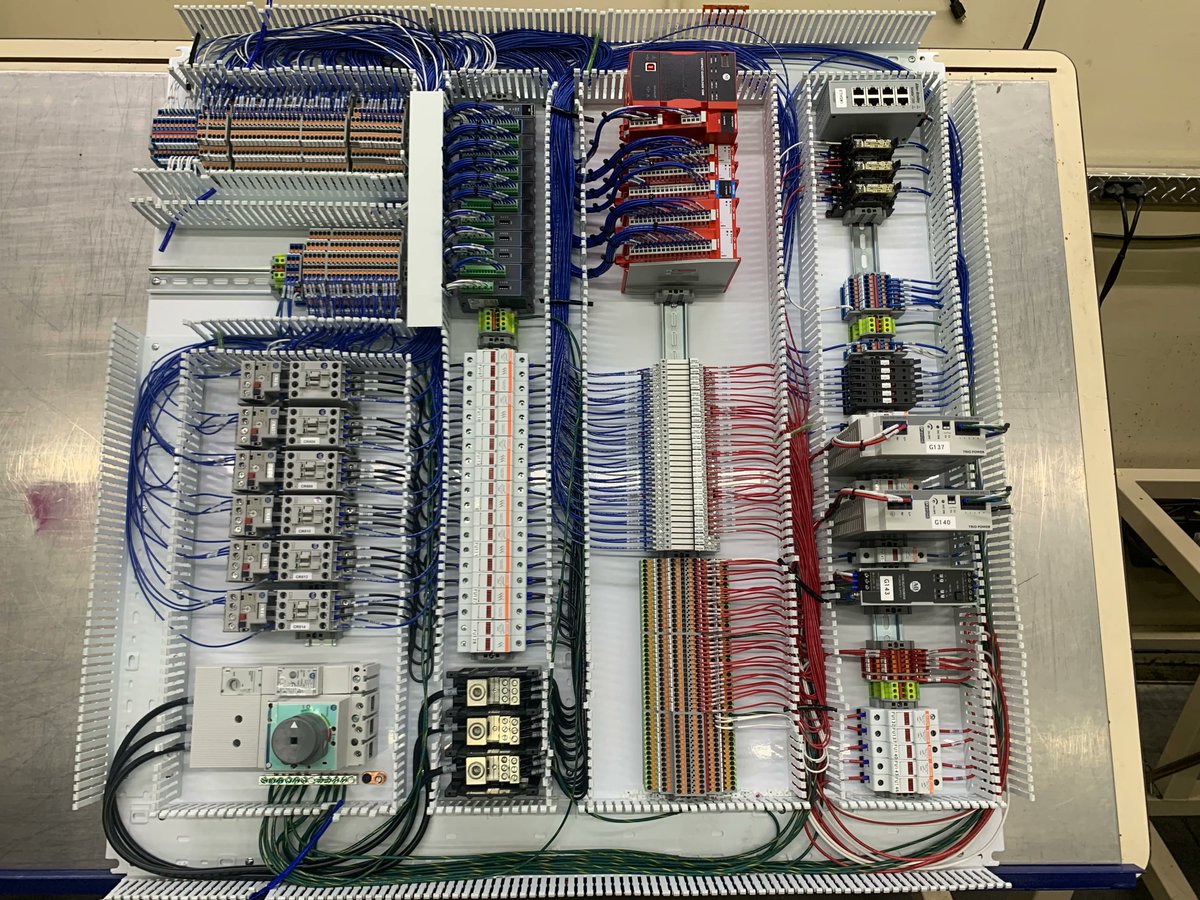 At ITI, we know electrical panel construction! Each end every one of our panels is designed and built right here in house! #manufacturingindustry #manufacturingengineering #engineering