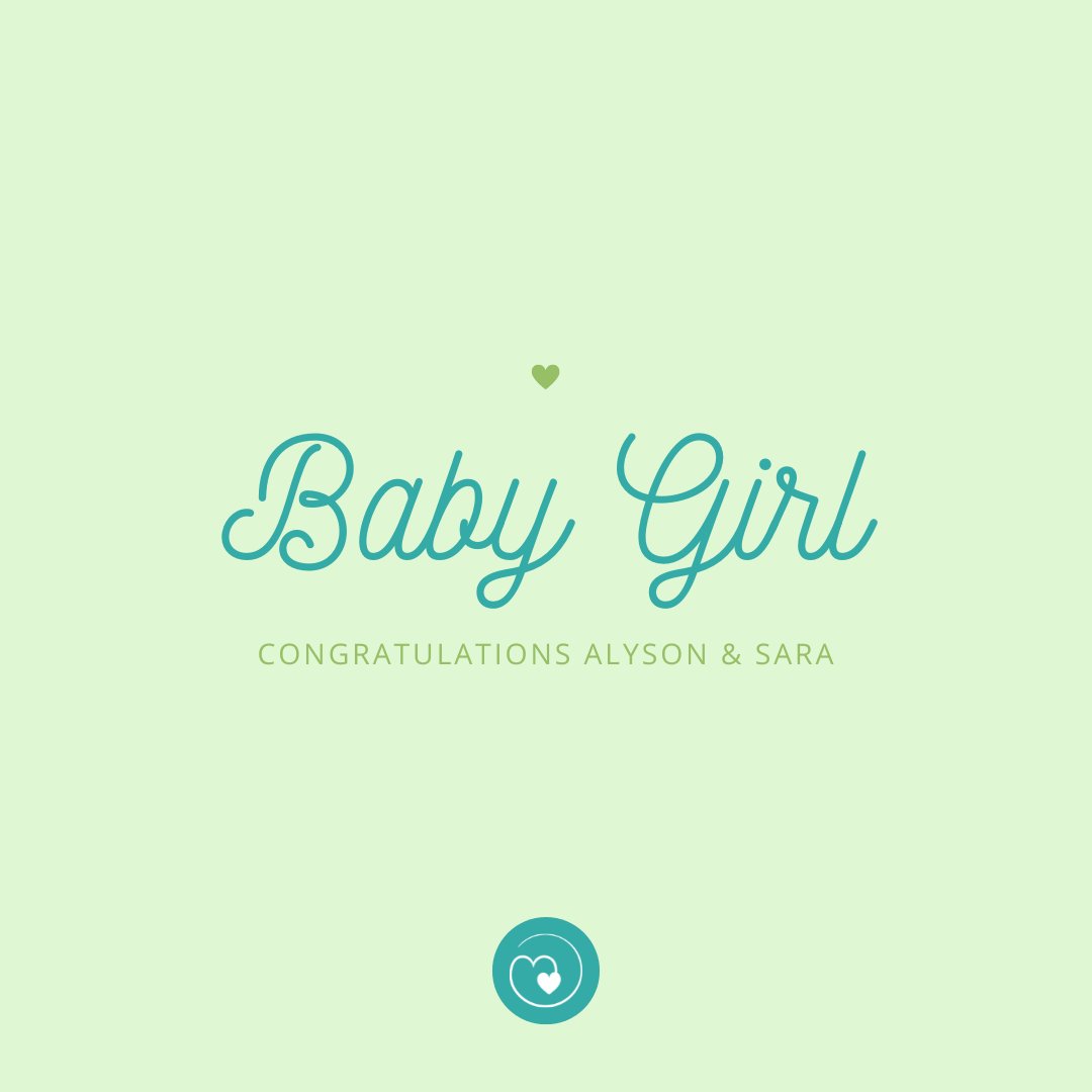 LifelongAdpt's tweet image. Alyson and Sara now have the beautiful baby girl they longed for and are overjoyed. Along with their son, they are all so in love with her. Alyson and Sara will always be so grateful that their baby's birthmother selflessly and courageously chose them for her daughter.