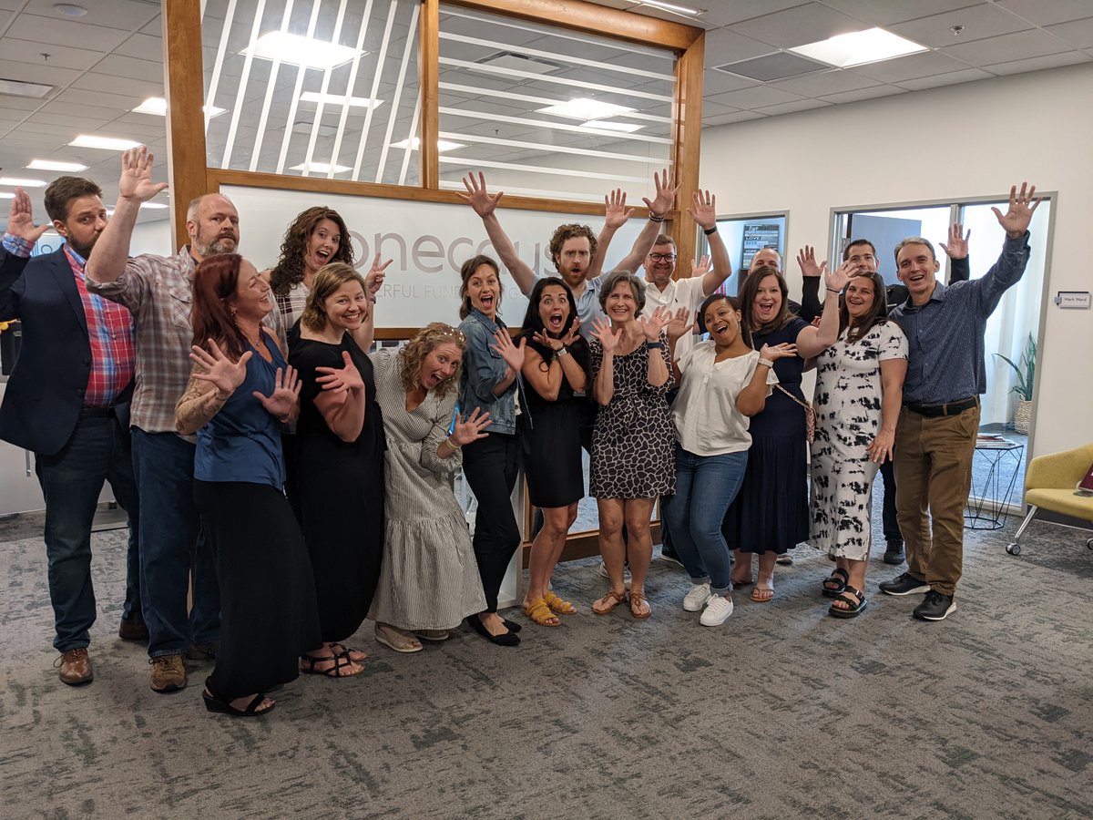 OneCause's tweet image. From our #OneTeamOneCause, we hope everyone has a safe and relaxing labor day! 💙