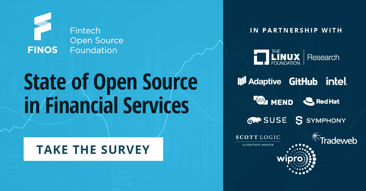 Mend_io's tweet photo. There’s still time to participate in @FINOSFoundation’s and @linuxfoundation’s 2022 State of Open Source in Finance survey! Share your thoughts on how the #StateOfOSInFinance has changed in the last year: https://t.co/nPTUwgO0m9
#MendIt #YouCodeWeCure #MendTogether https://t.co/3a2Cx2egDu