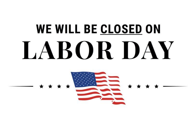 HJBenken's tweet photo. Happy Labor Day! 
We are closed today. https://t.co/GGZxJf66Mf