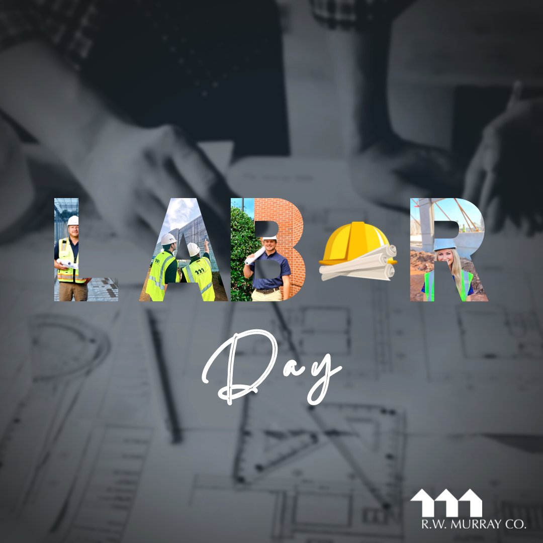 RWMurrayCo's tweet photo. Happy Labor Day!

R.W. Murray Co. is extremely grateful for our employees, partners, clients, and subcontractors.  Enjoy this day of rest!

#laborday #labordayweekend #workforce https://t.co/vFzjjsyq6H