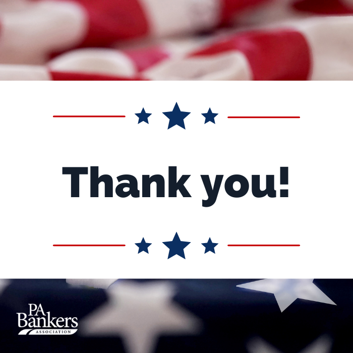 Today, we honor all PA bankers and their contributions to the industry and local communities. #LaborDay #PABankersProud