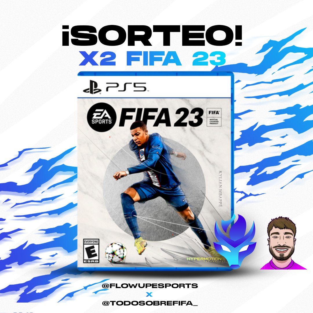 FlowUP eSports (@flowupesports) on Twitter photo 🚨 SORTEO FIFA 23 FLOWUP 🚨 #WithFlow
¿Se os ocurre mejor forma de repartir flow junto a <a href="/TodoSobreFIFA_/">LoguitoMorado💜</a>, que la de sortear DOS copias de 𝗙𝗜𝗙𝗔𝟮𝟯? 😎
Requisitos 👇🏼
- Seguir a <a href="/FlowUPeSports/">FlowUP eSports</a>
- Seguir a <a href="/TodoSobreFIFA_/">LoguitoMorado💜</a>
- RT a este Tweet
Los ganadores el 20/09 ¡Suerte! 🍀 🚨 SORTEO FIFA 23 FLOWUP 🚨 #WithFlow
¿Se os ocurre mejor forma de repartir flow junto a <a href="/TodoSobreFIFA_/">LoguitoMorado💜</a>, que la de sortear DOS copias de 𝗙𝗜𝗙𝗔𝟮𝟯? 😎
Requisitos 👇🏼
- Seguir a <a href="/FlowUPeSports/">FlowUP eSports</a>
- Seguir a <a href="/TodoSobreFIFA_/">LoguitoMorado💜</a>
- RT a este Tweet
Los ganadores el 20/09 ¡Suerte! 🍀