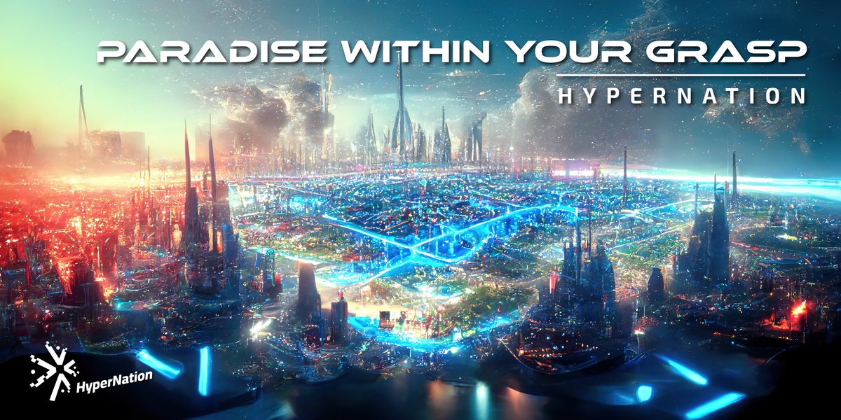 HyperNation8's tweet image. Step into the paradise that is HyperNation.
Your journey starts here.
hypernation.io

Follow @HyperNation8 &amp;amp; @HyperNFTpro for more!
#hypernation #metaverse #defi #dao #blockchain #gamefi #defiproject #daoverse #blockchainproject #metaverseproject #crypto #nft #eth #btc