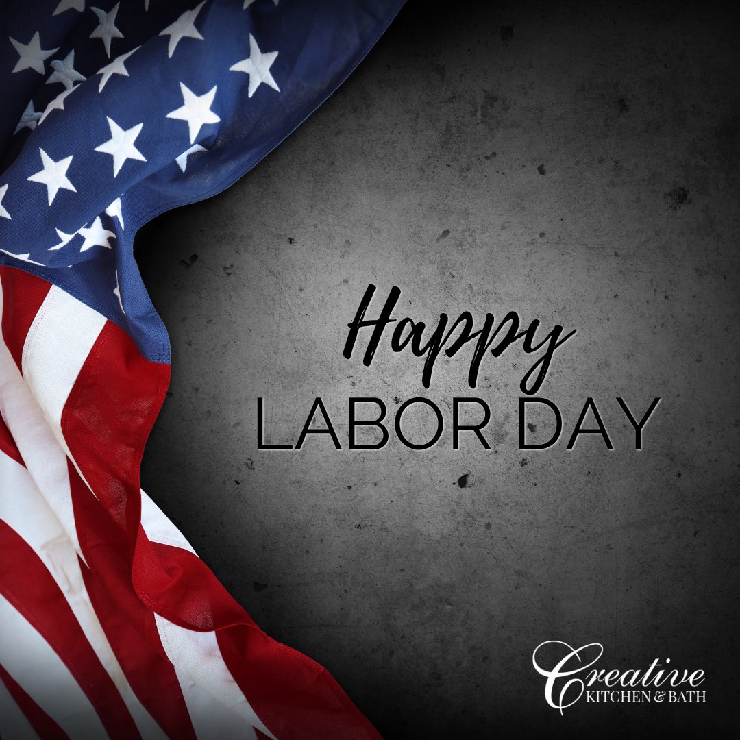 ckandb's tweet photo. Happy Labor Day! Today we acknowledge the entire workforce and celebrate all the hard work. We see each of you. We thank you!

#ckandb 
#laborday https://t.co/BG1pK1iG8i