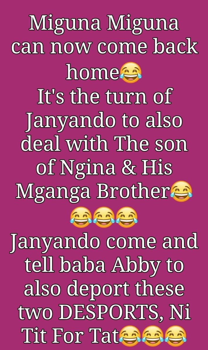 papacavine's tweet photo. @MigunaMiguna @CJMarthaKoome https://t.co/6ZNS1VTBJc
