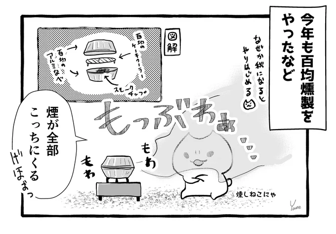 毎年恒例になりつつある百均燻製 