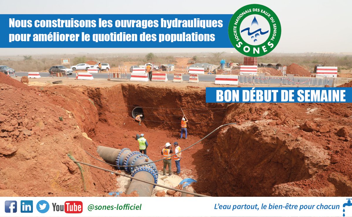 SOCIETE NATIONALE DES EAUX DU SENEGAL (SONES) tweet media