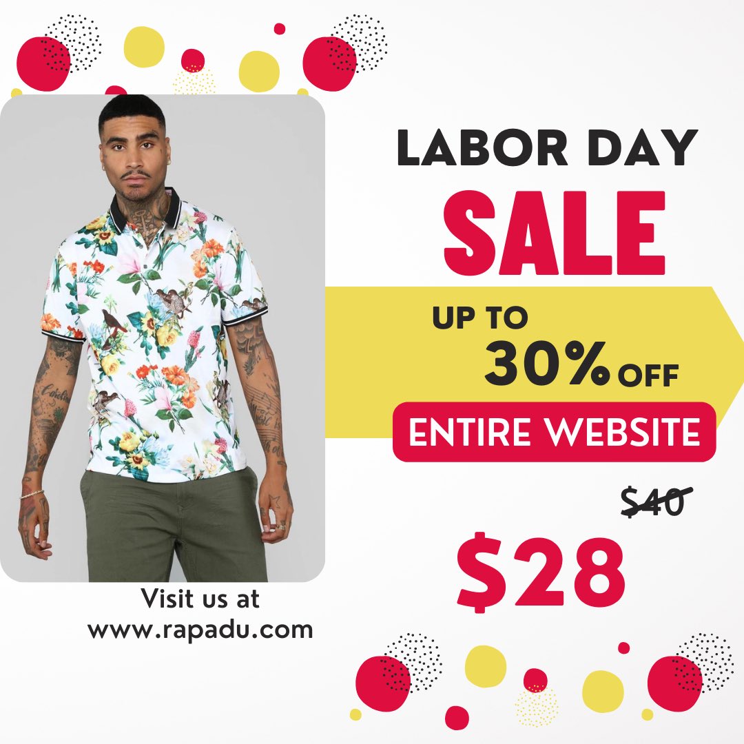 rapadustore's tweet photo. 🥰 Labor Day Sale 🛍 https://t.co/kOBahakZ1w 

#clothes #fashion #business #retail #shopping #businessowner #nyc #florida #newyork #store #manfashion #manjeans #pants #fashionnova #kyliejenner #bodysuit #oversizedshirt #plussize #laborday #labordaysale https://t.co/4DVKSqXXyk