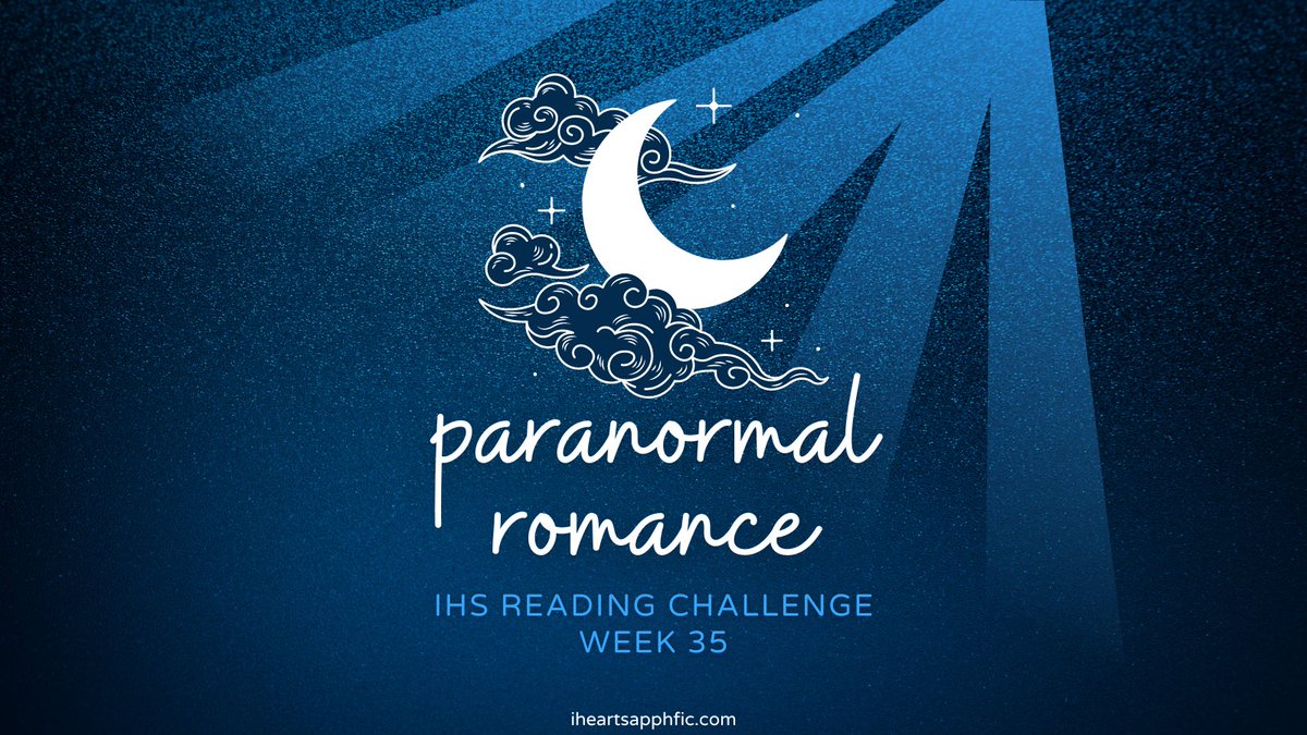This week’s #IHSReadingChallenge category is Paranormal Romance. 

Check out the website to find books on sale from authors including <a href="/CL_Cattano/">CLCattano</a> <a href="/rileyroserotica/">Riley Rose</a> <a href="/jpnoether/">J.P. Noether</a> <a href="/IdellaBreen/">Idella Breen</a>

tinyurl.com/vydtm59y

#SapphicFiction #IHeartSapphFic