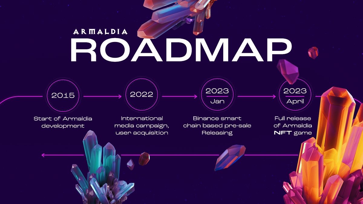 🗺Did you check Armaldia's roadmap? 🗺

No  😱

Click the link below to do it 👇😁👇😁

armaldia.com/roadmap/

#Armaldia #roadmap #BNB #play2earn