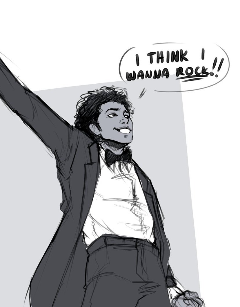 maestrosbitch's tweet photo. anyway, off the wall era sketch ✨ https://t.co/spPJxvmfHW