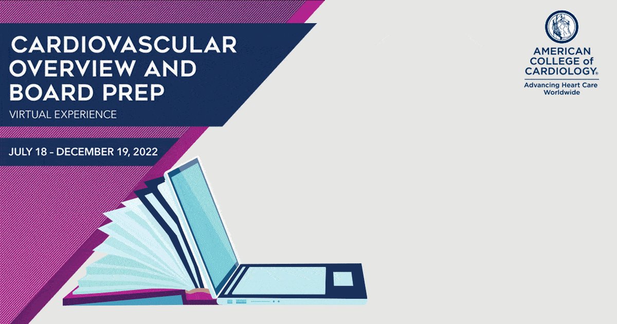ACCinTouch's tweet photo. When you enroll in #ACCBoardReview, you gain access to #ACCSAP, study πΊοΈ, ECG Drill & Practice, 600+ case-based β, customized study guides π & more! This virtual experience is designed to provide you w/ a comprehensive overview of #cardiology. https://t.co/oDxZIO2nj5 https://t.co/CL0jPvEhFo