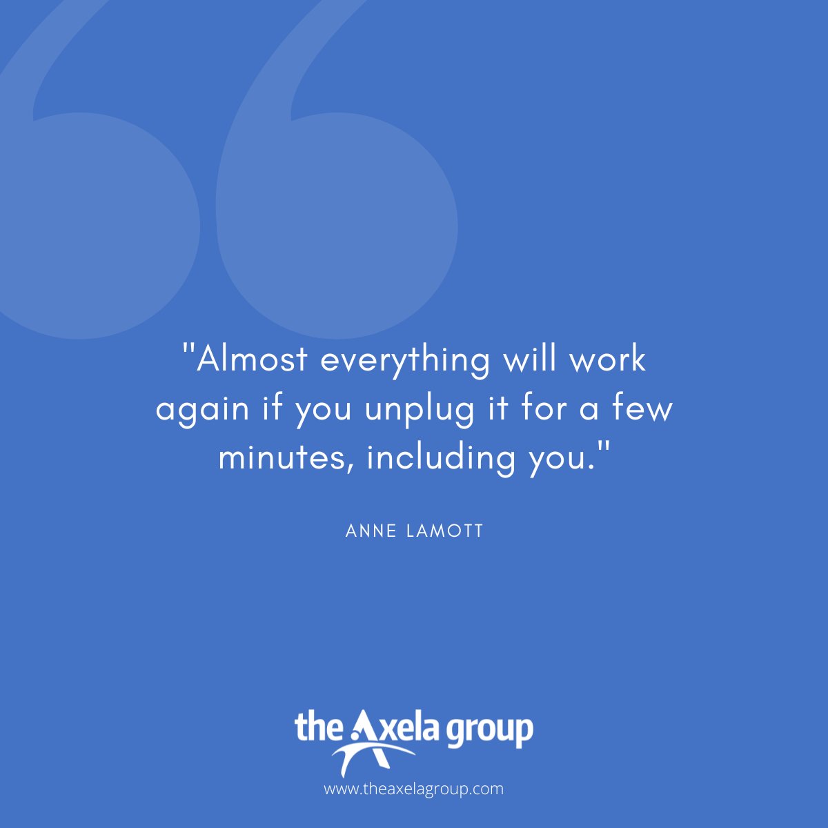 AxelaThe's tweet photo. Be your best self. Take a moment to recognize the contributions and achievements you've made this year. Now, take a few minutes to pause, rejuvenate, and be your best self in the final months of the year. https://t.co/PKn7uYV0jr