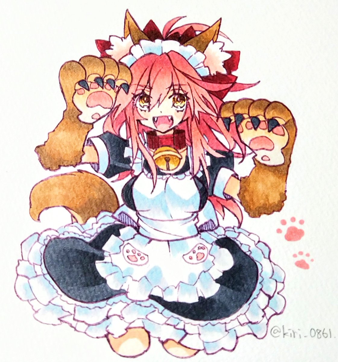 FGO「タマモキャット#FGO 」|鯨丸のイラスト