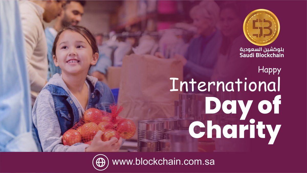 Blockchain_SB's tweet photo. On the International Day of Charity, we must always remember that a small charity can do a lot of good to so many people out there. Warm wishes on this special day.

#InternationalDayofCharity2022 https://t.co/Qt7FaDoeSj