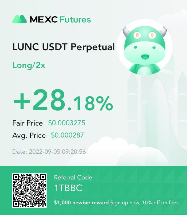 Had to do it again #lunc #mexc #trading #bitcoin #crypto