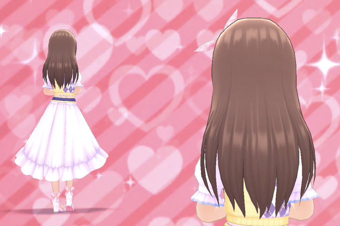 後ろ姿美人のtwitterイラスト検索結果