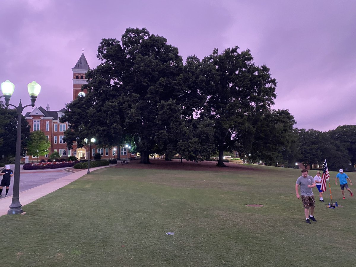 F3Atticus1's tweet photo. @F3Clemson and @ClemsonUniv thank you for the amazing hospitality! My new favorite AO when down range! TwistTie started college football weekend well! https://t.co/hg7JOz5Tkn