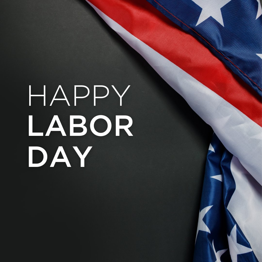 Today we celebrate all the hard workers out there. Happy Labor Day!