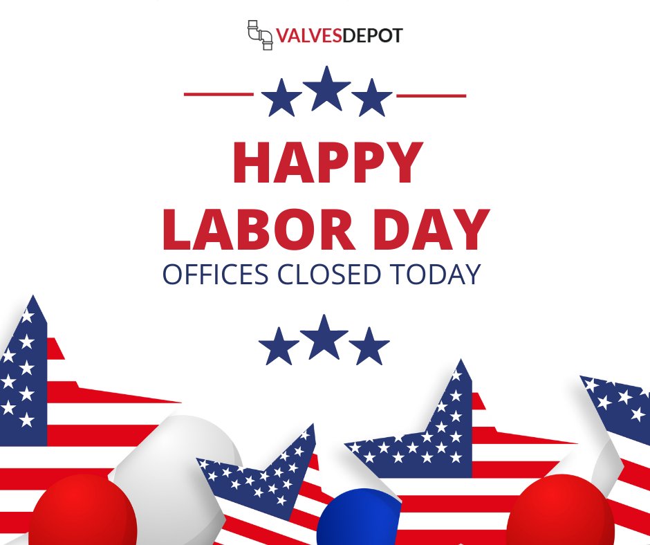 Our offices are closed today for Labor Day. If you need to reach a team member, please fill out our online form: bit.ly/3y6YvGi 

#LaborDay #LaborDay2022 #valvesdepot #businesshours