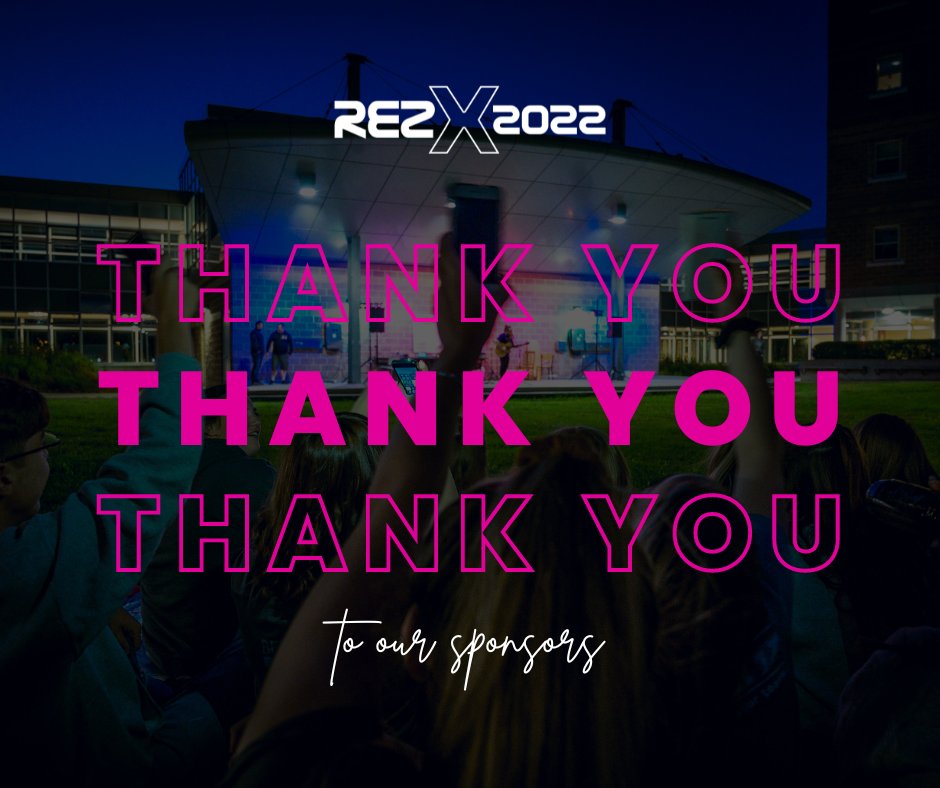 Memorial University Res Life (@memorialreslife) on Twitter photo RezX has officially begun and we want to express our gratitude to our amazing sponsors!
Gold Sponsors:
<a href="/Chesfishnchips/">Ches's Fish & Chips</a>
<a href="/TheRecRoomCa/">The Rec Room CA</a>
<a href="/Rogers/">Rogers</a>
Silver Sponsors:
<a href="/avalonmall/">Avalon Mall</a>
<a href="/ShopprsDrugMart/">Shoppers Drug Mart</a>
Bronze Sponsors:
Omega Health + Fitness
Synergy Supplements & Nutrition
Thank you! RezX has officially begun and we want to express our gratitude to our amazing sponsors!
Gold Sponsors:
<a href="/Chesfishnchips/">Ches's Fish & Chips</a>
<a href="/TheRecRoomCa/">The Rec Room CA</a>
<a href="/Rogers/">Rogers</a>
Silver Sponsors:
<a href="/avalonmall/">Avalon Mall</a>
<a href="/ShopprsDrugMart/">Shoppers Drug Mart</a>
Bronze Sponsors:
Omega Health + Fitness
Synergy Supplements & Nutrition
Thank you!