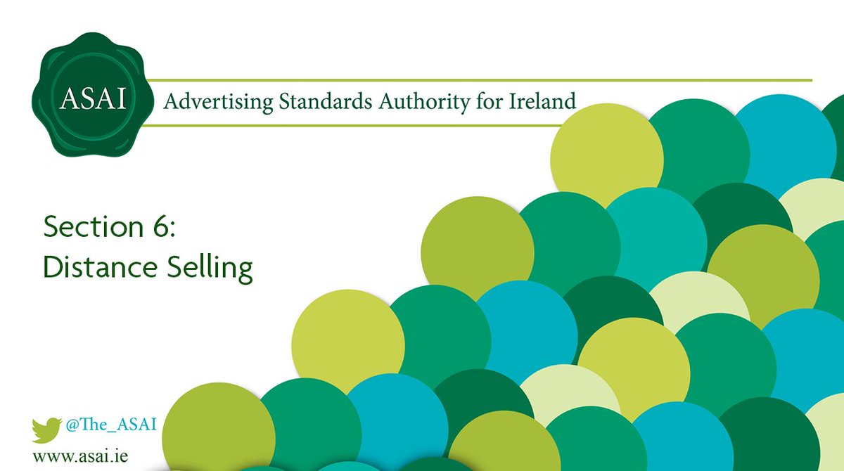 AdStandardsIRE's tweet photo. According to our #DistanceSelling code, goods supplied should conform to any relevant and accepted standard and to the description given in the marketing communication.
#SafeAdvertising #KnowYourCode https://t.co/JXI68lgbk9
