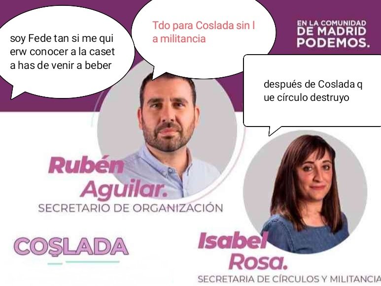 Podemos Coslada2015 oficial tweet media