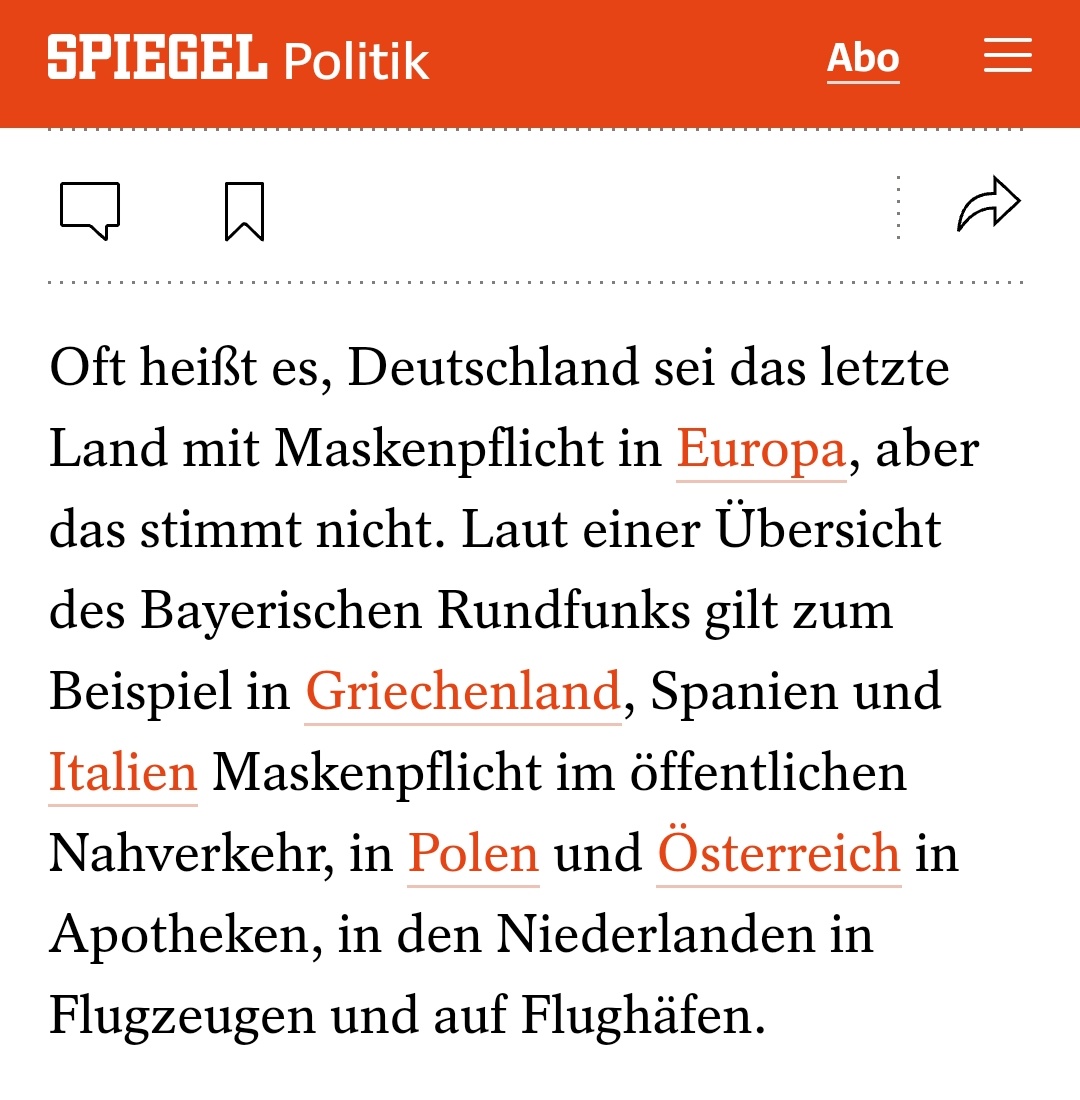argonerd's tweet photo. @NikolausBlome @derspiegel Nikolaus Blome: „Laut BR gilt Maskenpflicht in den Niederlanden in Flugzeugen und auf Flughäfen.“

Regierung Niederlande: „In den Niederlanden ist das Tragen einer Gesichtsmaske nirgendwo mehr vorgeschrieben.“

https://t.co/ucKv6PYGTA https://t.co/jZMEg5aawn