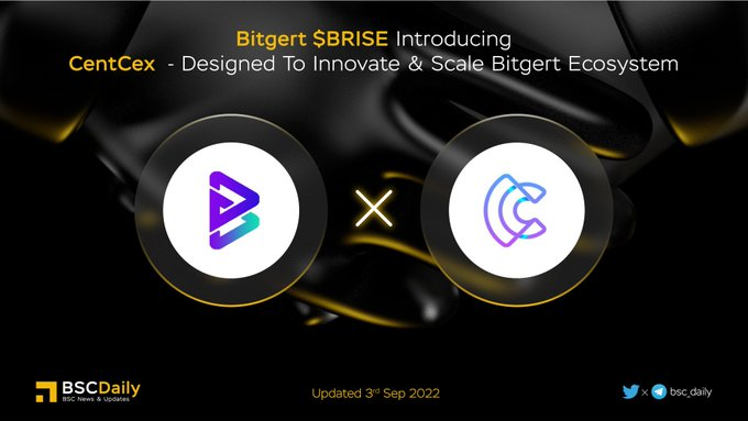 Bnbcelestial's tweet image. 🎉 @bitgertbrise $BRISE Introducing, @centcex - Designed to Innovate &amp;amp; Scale #Bitgert Ecosystem🚀 #BRISE - a crypto engineering organization that has built a super-fast blockchain, which has +100k TPS and has zero cost gas fee🔥 Explore more👇 #BNB #BSC #WEB3