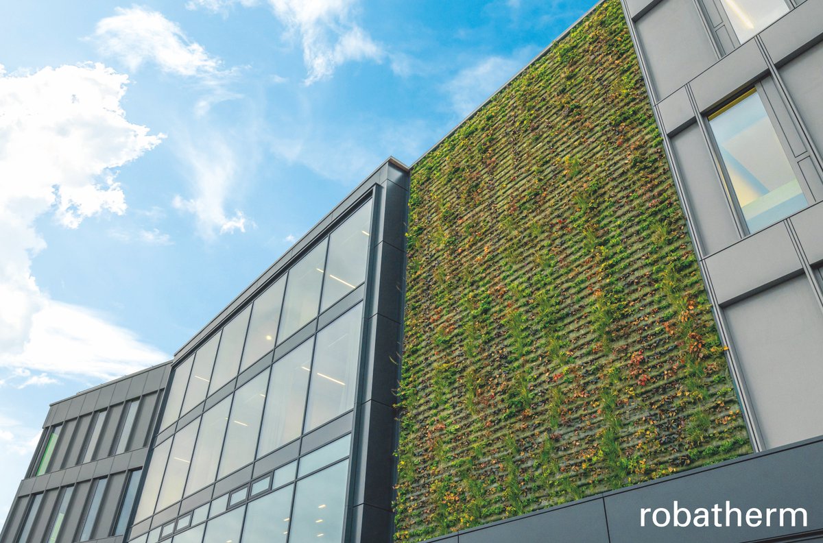 Green roofs and façades – A topic that accompanies us in the September. Learn more about this via the following link.  |  Dach- und Fassadenbegrünung – Eine Thematik, die uns im September begleitet. Mehr dazu erfahren Sie über folgenden Link: robatherm.com/en/company/rob…