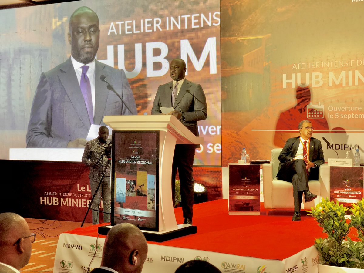 BOCS_PP2050's tweet photo. Sous la présidence des Ministres en charge du Suivi du #PSE (M. @akfofana) et celui du Développement industriel et des PMI (M. @Moustapdiop001), le #BOS a procédé ce lundi 05 septembre 2022 à l’ouverture du LAB du projet phare Hub Minier Régional. 
-
#mines #industries #senegal https://t.co/uJ2CRqYR5C