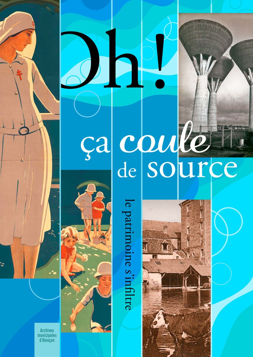 Pour les journées du patrimoine le patrimoine s'infiltre sur Alençon! 
Au programme l'histoire de l'eau sur Alençon, des expositions et visites guidées (Tout le programme ici archives.ville-alencon.fr/Actualites/p21… )
#Archives #JEP2022