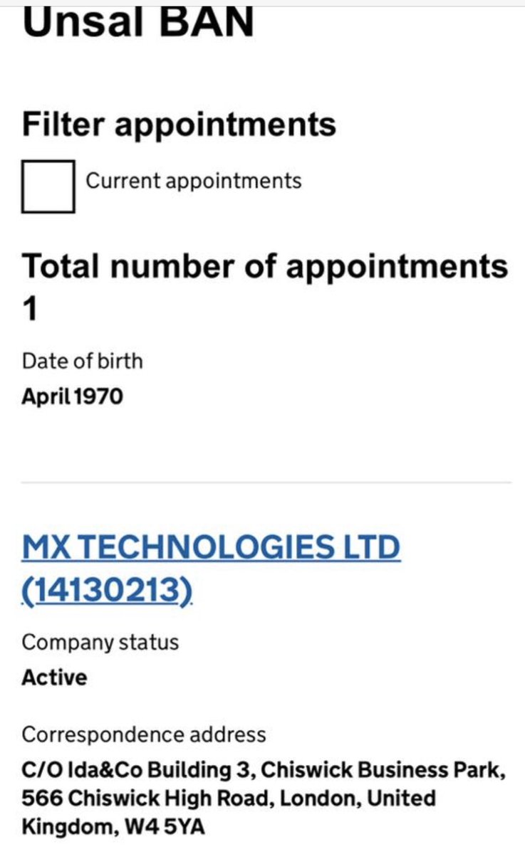 6- Evet ekleyerek devam edelim: AKP Erzurum Vekili Zehra Taşkesenlioğlu’nun eşi Ünsal Ban’ın İngiltere’deki bağımsız şirketlerinden biri: (Yerlilik ve Millilikten gözlerim yaşarıyor!)