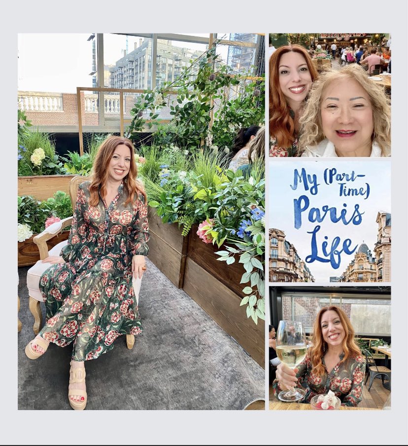 sambagal's tweet photo. #JoyTweet Great seeing @Lisa_Anselmo yesterday. We love #NYC, we come from small towns — #Buffalo and #Kaneohe, we love #Paris, and we’ve written books about our #passions. Her beautiful book, #MyParttimeParisLife, and mine, #BecomingGingerRogers. Bonjour Lisa! https://t.co/OHxGoRrPnX