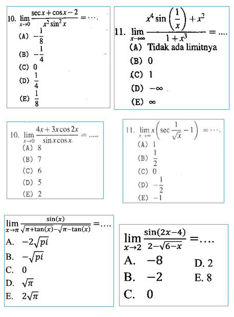 nakamatika's tweet photo. 🚨🚨PK UTBK 2023🚨🚨

📝💕Limit Trigonometri💕📝

Materi kesayangan kita semua 😍😍

Cobain dulu yaa sambil nunggu pembahasannya! 

#studytwt #studyacc #ambistwt #ambisvers https://t.co/Z9A1KfORbB