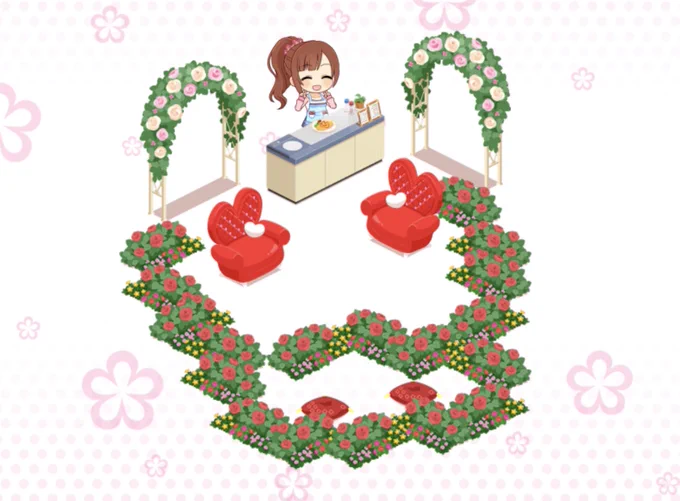 ルーム/こちら!クマです新しい子を(๑・㉨・๑)#デレステ7周年フォトコン#ルーム部門 