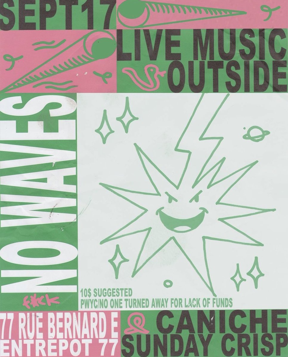 Poster for No Waves!!
