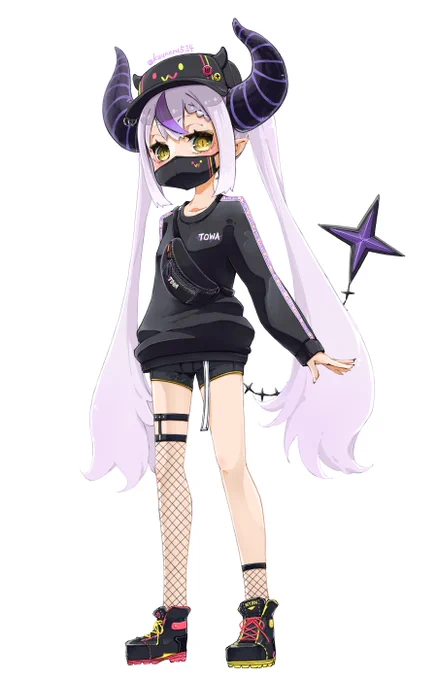 これは敬虔なる眷属。#laplus_artdesu 