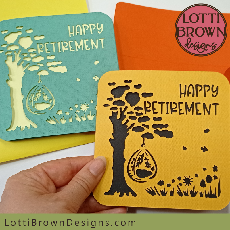 lottibdesigns's tweet photo. New in my Etsy store today - retirement card template for cutting machines - SVG, DXF, EPS, PNG
https://t.co/vsjYDC7KGo
#cardmaking #cricutcards #cricutmade #cricutcrafts #cardtemplate #svgfiles #svgfilesforcricut https://t.co/p8aVUQg7Da