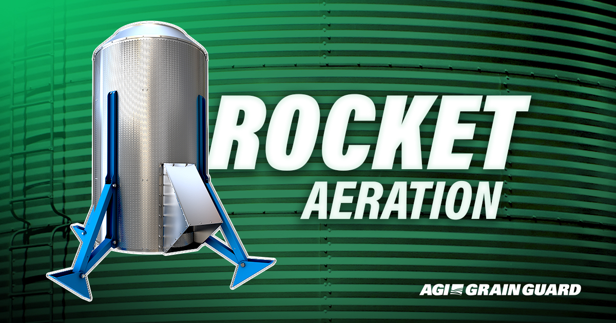 The AGI Grain Guard Rocket is the premium hopper aeration system. The innovative design allows flexibility for both conditioning and natural air-drying applications. 

#GrainGuard #GrainConditioning