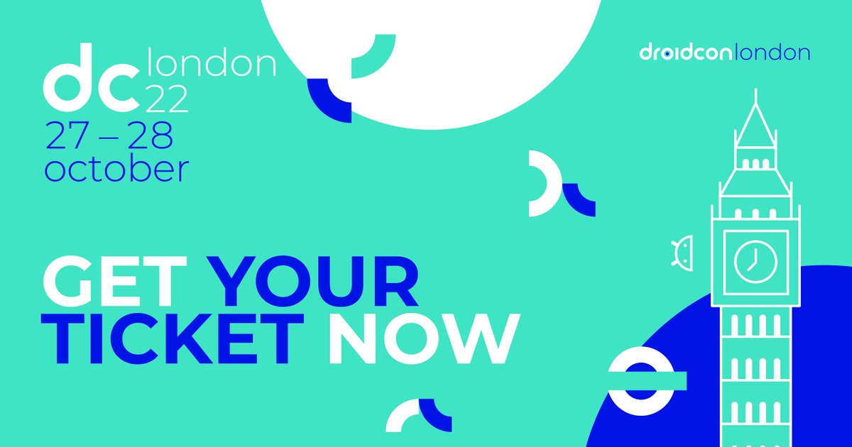 Not your ordinary #AndroidDev event – combine work &amp; play at the leading #Android event of the year! Make lasting connections, listen to 90+ inspiring tech talks, take part in innovative workshops &amp; codelabs &amp; more at #dcldn22 🇬🇧

Learn more here: london.droidcon.com