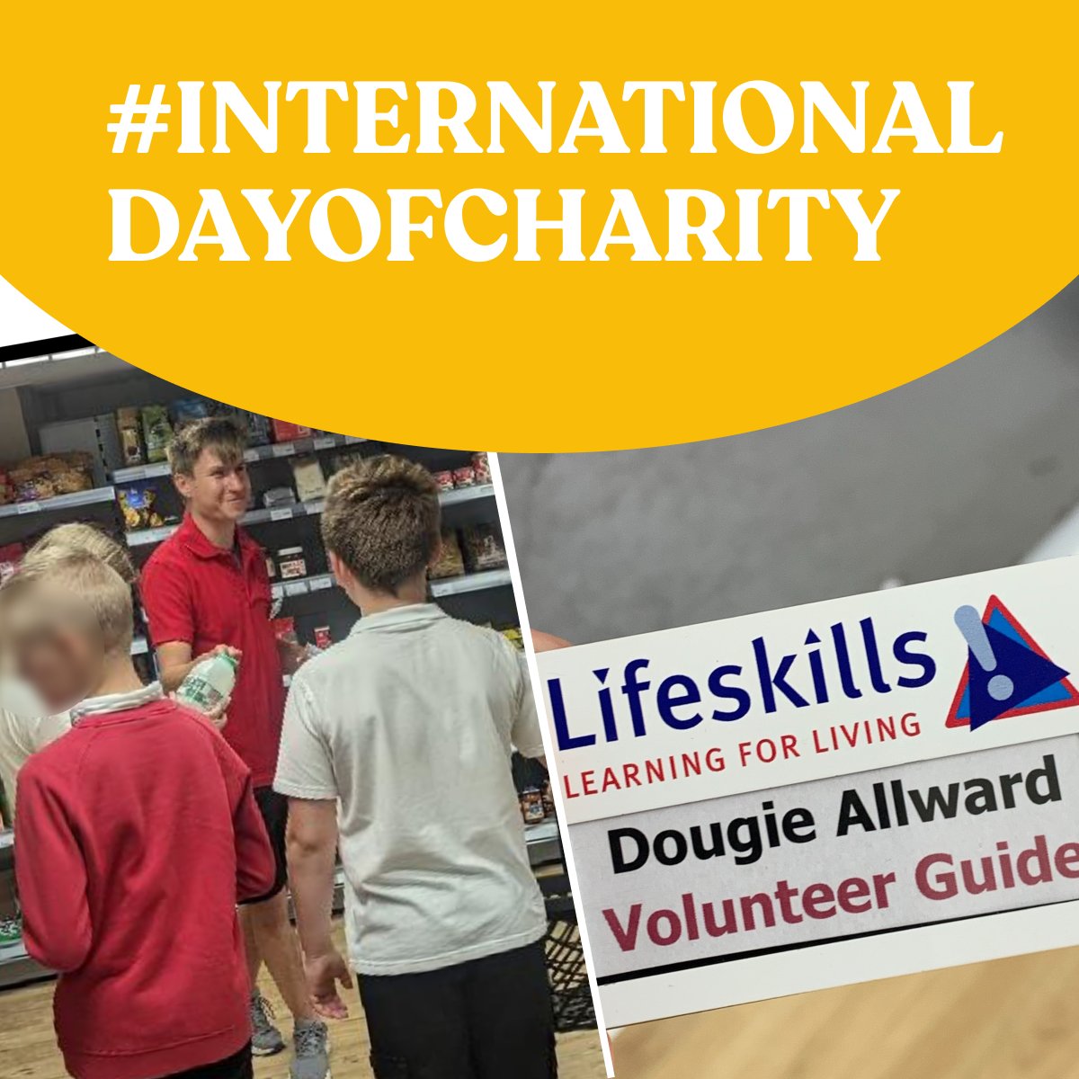 Today is #InternationalDayofCharity 

We think the work that charities do are vital to our communities, so we work with them to make the biggest impact they can, and help those who need it. That's why we enjoy volunteering and donate a % of our profit to charities.