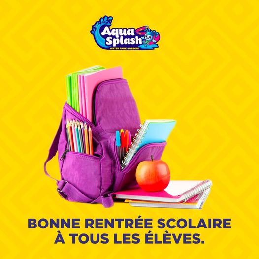AquaSplashRdc's tweet photo. 🤗Nous souhaitons une très bonne rentrée scolaire à nos plus grands clients, les élèves et bonne chance pour cette année 2022-2023.
📍14ième rue Limete poids lourds, Kinshasa.
☎️09999 60 212
•
•
•
#waterparc #visitRdcongo #resort #africanbeauty #meilleuredestination #school https://t.co/Kzsq7Zz0XX