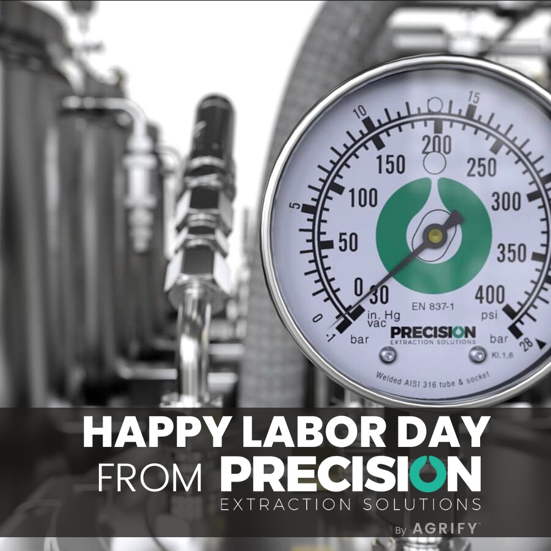 Take a break! Take it easy! Happy Labor Day from Precision Extraction Solutions! 

Our operations will be closed today in observance of the holiday. Thank you to our amazing team of experts... Enjoy the day off 😎

#MadeWithPrecision #LaborDay