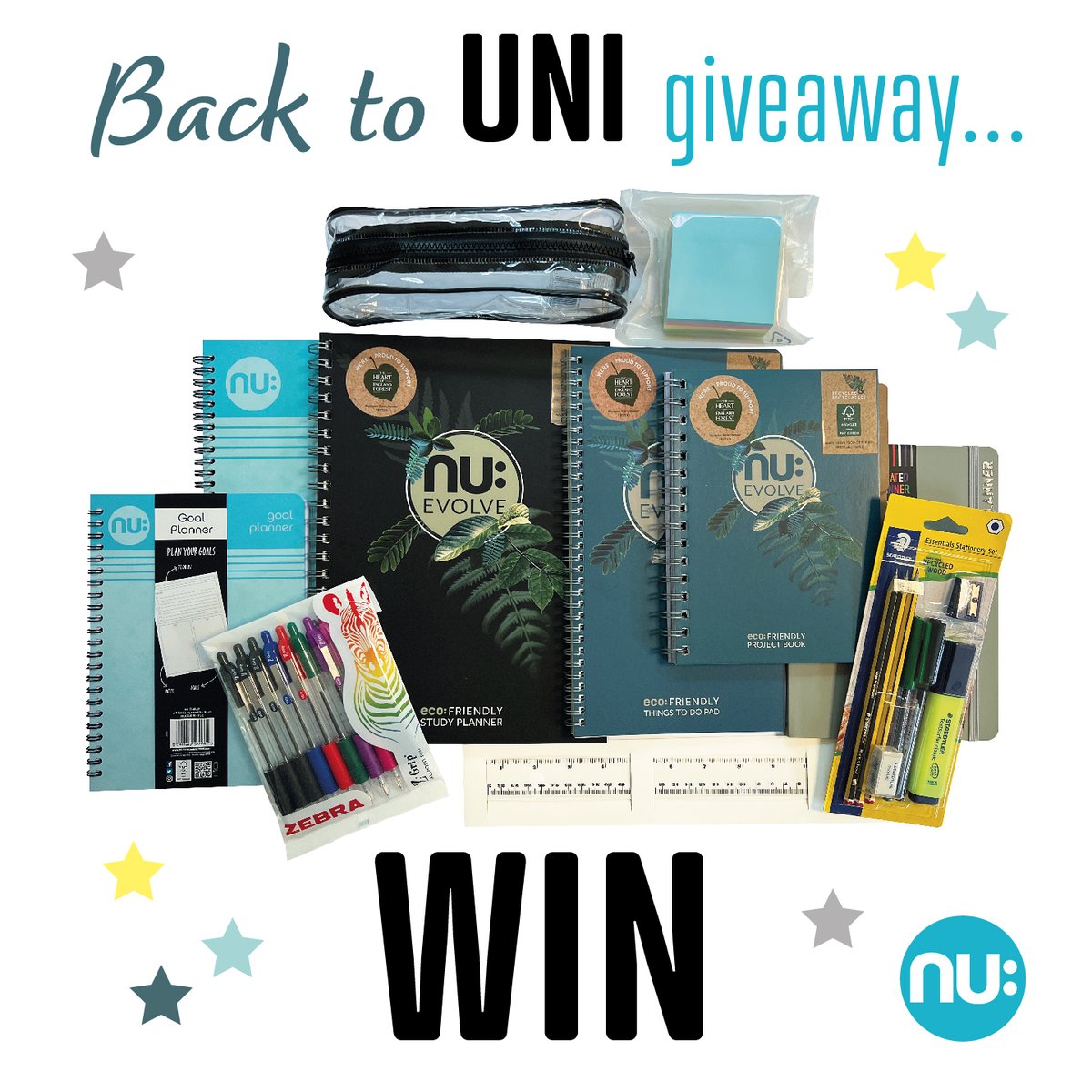 ❗Back to Uni giveaway❗
Win all of these notebooks &amp; MORE!! To enter please like, follow our page and tag a friend! Winner announced on Monday 12th September.
Check out our new blog in the link in our bio '6 nu: notebooks you need for returning to University' - all in giveaway!!