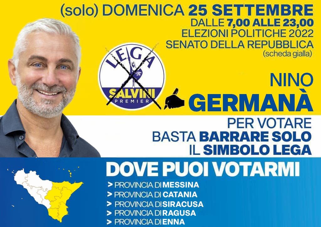 Basta barrare il simbolo per dare forza al programma della <a href="/LegaSalvini/">Lega</a> 
Il #25settembrevotolega
Io ci #Credo